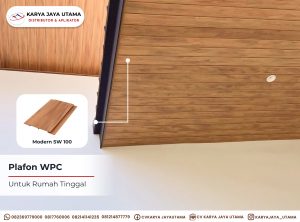 Plafon WPC Duma 'Modern' untuk Rumah Tinggal