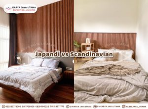 Desain Interior Japandi vs Scandinavian Pakai Panel WPC