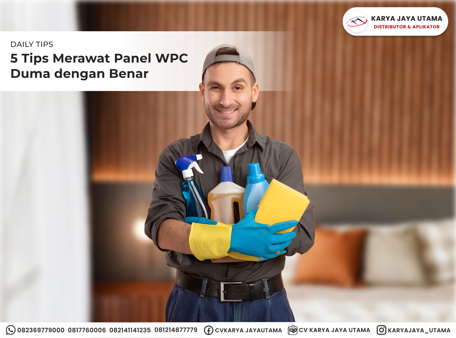 5 Tips Merawat Panel WPC Duma dengan Benar