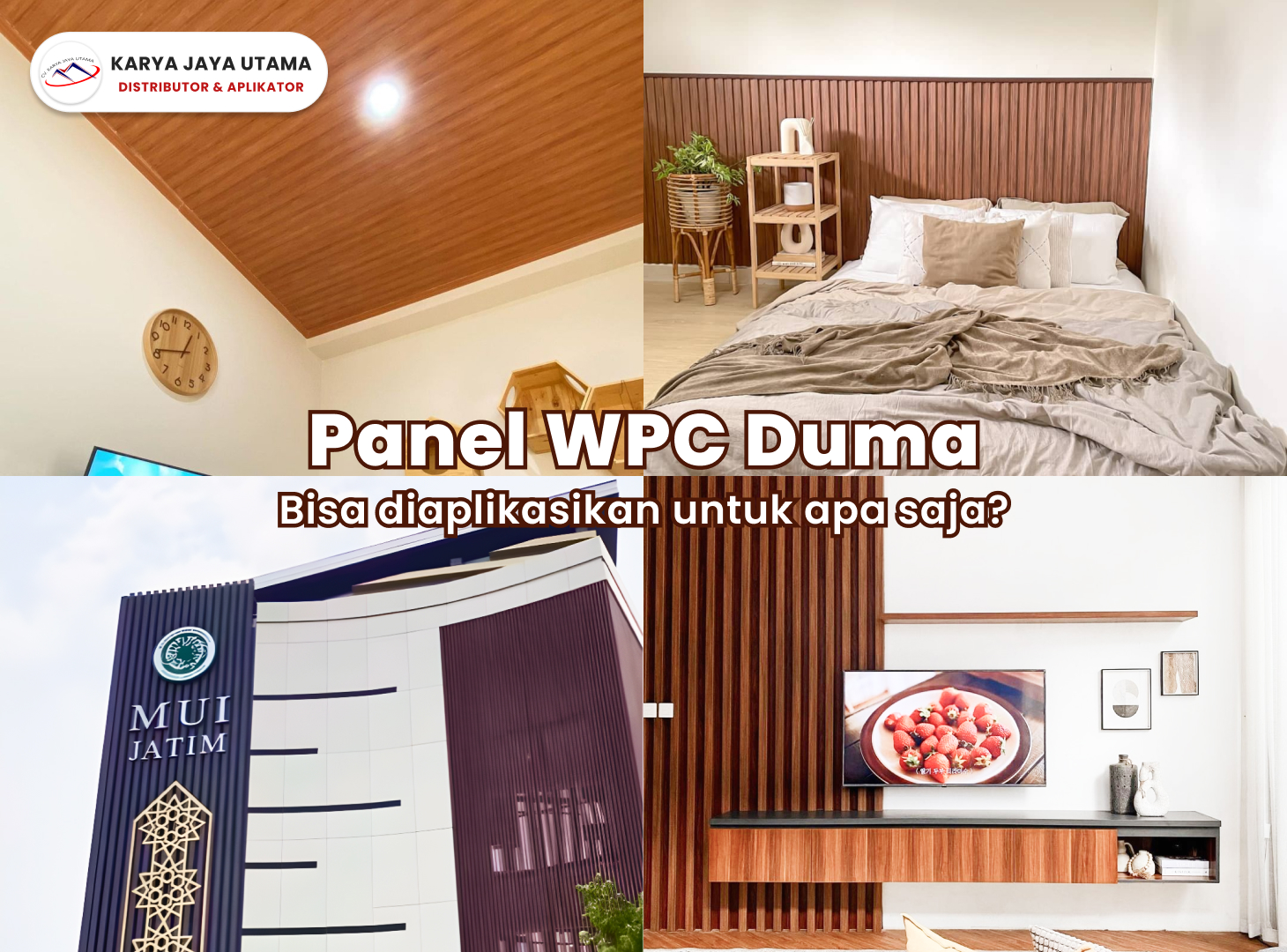 Panel WPC Duma Bisa diaplikasikan Untuk Apa Saja?